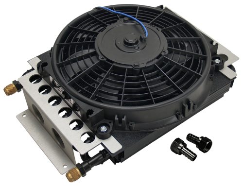 Derale 15800, 16 Pass Electra-Cool Remote Fluid Cooler (-8AN Inlets)