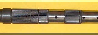 C4 4WD Hardened Output Shaft. This shaft is 12 inches long.