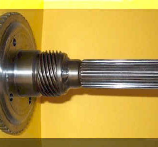 TH400 Output Shaft with a TH350 27 Tooth Spline. 7 1/4 Inch Shaft.