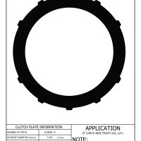 Alto 028701K216 Forward Direct Kolene Steel Plate for Chrysler Dodge Mopar applications. These measure .085"