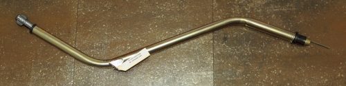 TH400 / TH350 dipstick and tube with locking top to prevent blow-out and make a positive seal