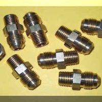 Dodge early type GAS cooling line fittings