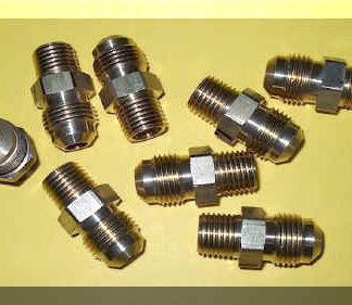 Dodge early type GAS cooling line fittings