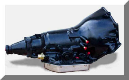 TH350 Transmission: Level 1 - "Stock Plus" with TIG welded converter fins & shift correction kit