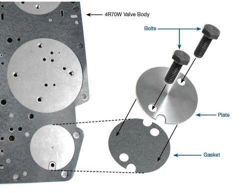 4R70W/4R75W/4R70E/4R75E Valve Body Retainer Plate