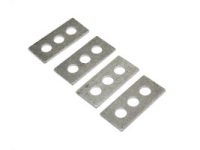 Transmission Mount Pinion Angle Shims for Most GM RWD Applications. Set of 4. GMTM-SP