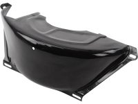 700R4 / TH350 / TH400 / Early 4L60E / 200-4R Black Steel Dust Cover, Chevy Motor #9587BK