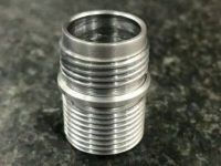 DNJ-G-918, 45RFE / 545RFE / 68RFE Billet Steel Filter Adapter for the Spin On Filter