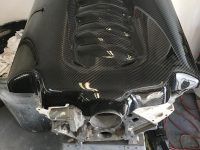 LS One Piece Carbon Fiber Motor Cover