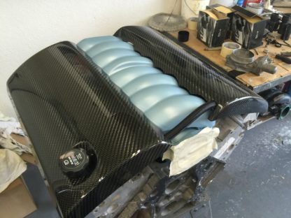 LS3 Carbon Fiber Two Piece Motor Covers