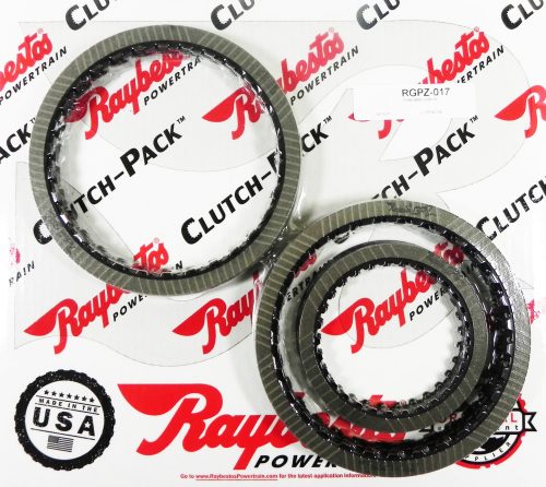 RGPZ-017, 6R80 Raybestos GPZ Friction Clutch Pack, 2008-On