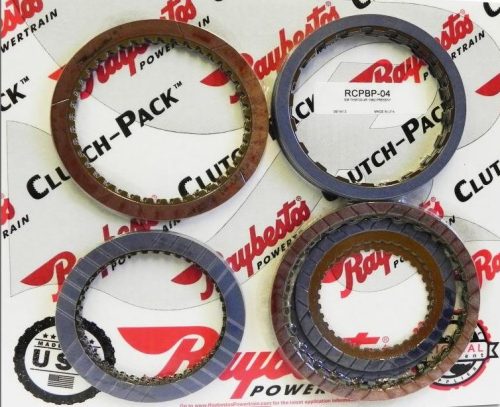 RCPBP-04, 4L60E / 700R4 GEN 2 Blue Friction Clutch Pack, 1982-On