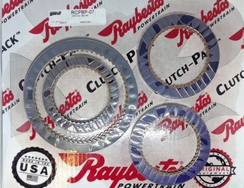 RCPBP-07, AOD Raybestos GEN 2 Blue Friction Clutch Pack, 1980-1993