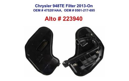 Chrysler 948TE Filter, 2013 on, Alto 223940, OEM 4752814AA, OEM 0501-217-695