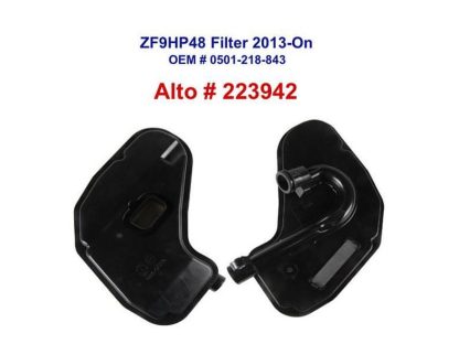 ZF9HP48 Transmission Filter, Alto 223942, 2013 and up, Fitment: Acura, Chrysler, Honda, Jeep, Odyssey Land Rover, OEM 0501-218-843