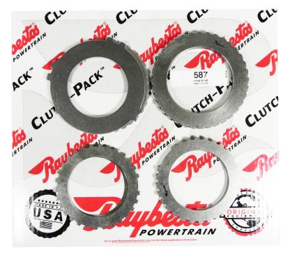000587, 4T65E Raybestos Steel Clutch Pack, 1997-On