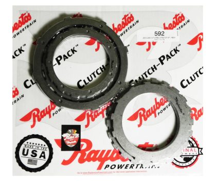000592, 4L80E / 4L85E Raybestos Steel Clutch Pack, 1997-On
