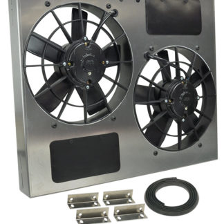 Derale High Output Dual Radiator Fan and Shroud Kit Number 16835