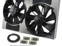 Derale High Output Dual Radiator Fan and Shroud Kit Number 16836