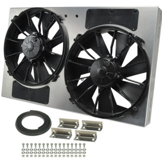 Derale High Output Dual Radiator Fan and Shroud Kit Number 16836