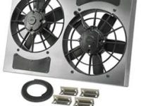 Derale High-Output Dual Radiator Fan and Shroud Kit Number 16833