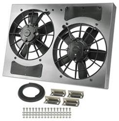 Derale High-Output Dual Radiator Fan and Shroud Kit Number 16833