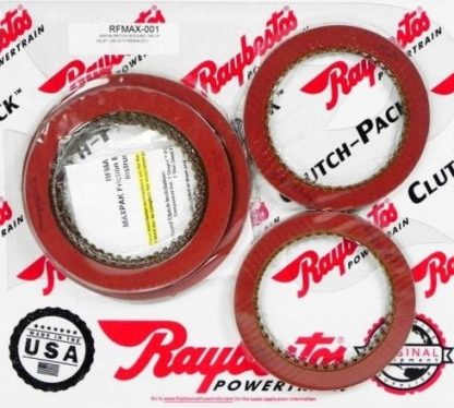 4L80E Raybestos RFMAX-001 and RSMAX-001 Stage-1 Red Clutch and Kolene Steel Modules