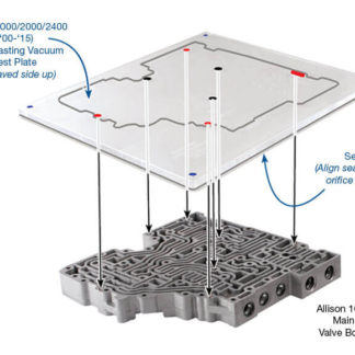 Allison 1000 Vacuum Test Plate Kit Sonnax Part Number 37000-VTP Fits 2000–2015 units only.