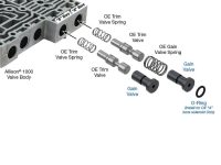 Oversized Gain Valve Kit 2000-2009, Sonnax 37000-24K. 