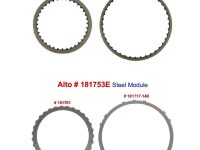 Alto 181752F and 181753E Clutch and Steel Modules. Nissan RE0F10D or JATCO JF016E 2010-On