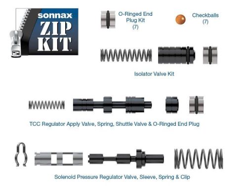 6F50 / 6F55 Zip Kit, Sonnax 6F50-ZIP