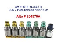 GM 6T45 6T40 Generation 2 OEM 7 Piece Solenoid Kit 2012 On