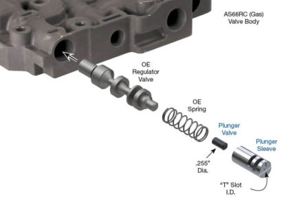 122740-03K AS66RC Gas Secondary Pressure Regulator Plunger Valve Kit