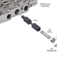 33510N-05K Jatco/Nissan JF016E (RE0F10D) and JF017E (RE0F10E) Oversized Main Pressure Regulator Valve