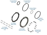 4L60 / 4L60E / 4L65E / 4L70E Apply Plate & Seal Service Kit, Sonnax 77733-06SVC. Shop On Oue Website For More 4L70E Products Today! Or Call 318-742-7353!