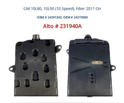 10L80 10L90 Filter Alto Number 231940A for GM 10 Speed Transmission 2017-On