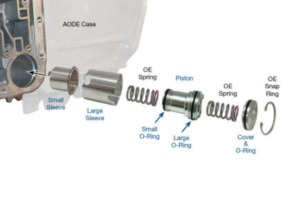 AODE-4R70W 1-2 Accumulator Sleeve Kit Sonnax Number 76890-01K