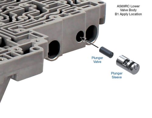 AS69RC AS66RC B1 or B2 Apply Control Plunger Valve Kit Sonnax Number 122740-01K