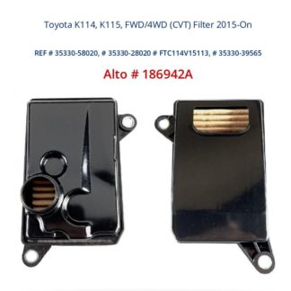 Toyota K114 or K115 Transmission Filter FWD or 4WD (CVT) Alto Number 186942A 2015-On