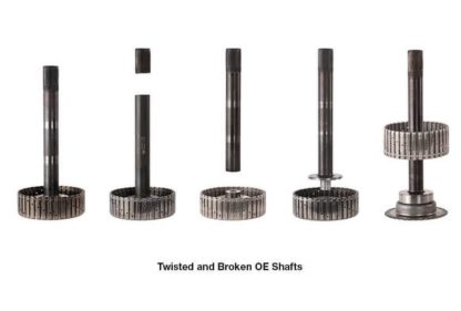 Twisted and Broken Shafts