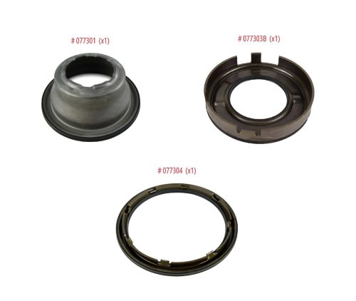 077672, 42RLE Alto 3 Piece Piston Kit, 2003-On