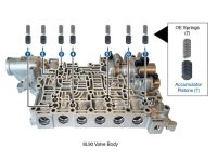 8L90, 8L45 Oversized Signal Accumulator Piston Kit Sonnax Number 154740-01K
