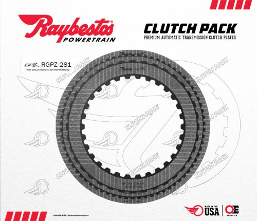 RGPZ-281, 10R140 Raybestos GPZ Friction Clutch Pack, 2020-On