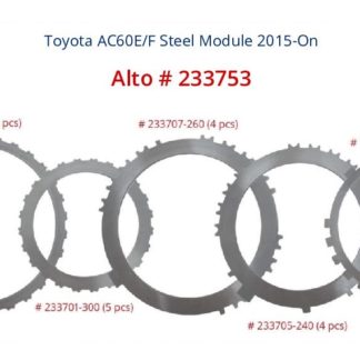 Toyota AC60E and AC60F Master Kit with Pistons Alto Number 233901 2015-On