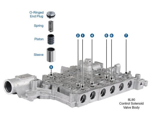 8L90 8L45 Signal Accumulator Piston Kit Sonnax Number 154740-06K