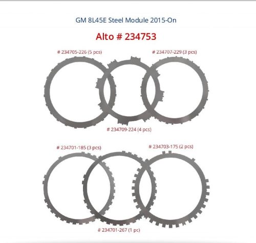 8L45E Steel Module Alto Number 234753 2015-On