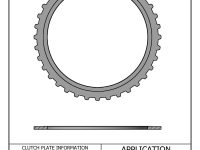 Alto 195762A, 6L80E / 6L90E 4-5-6 Clutch Stepped Pressure Plate, .135" Thick, 2007 - up