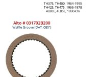 TH400 4L80E Alto 031702B200 .080 of an Inch Forward or Direct G3 Friction Clutches