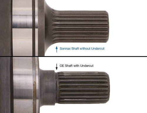 22173D-HD Heavy Duty Output Shaft.