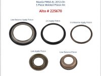 Mazda FW6A-EL 5 Piece Molded Piston Kit Alto Number 225670 2012-On